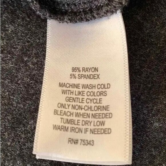 Adrienne Vittadini - gray shift dress - Picture 9 of 9